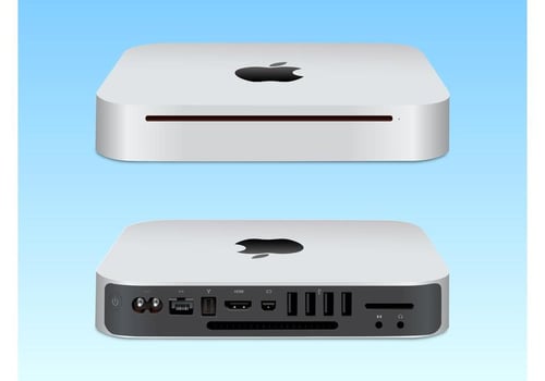 Mac Mini Vector Illustration