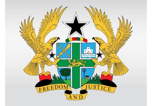Ghana Coat Of Arms vector