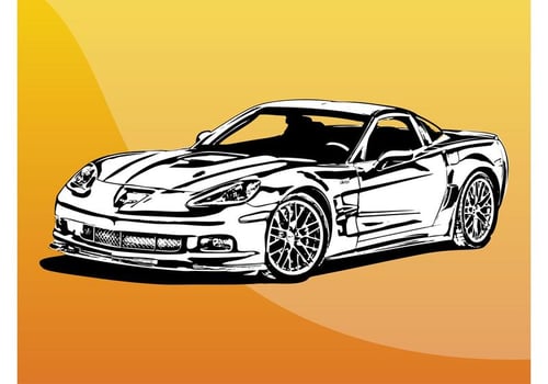 Fast Car vector