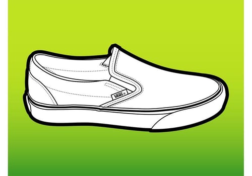 Vans Shoe vector