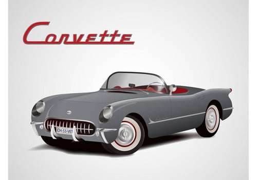 Chevrolet Corvette Vector