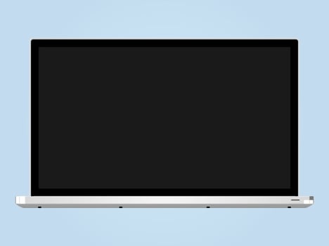 Open Laptop vector