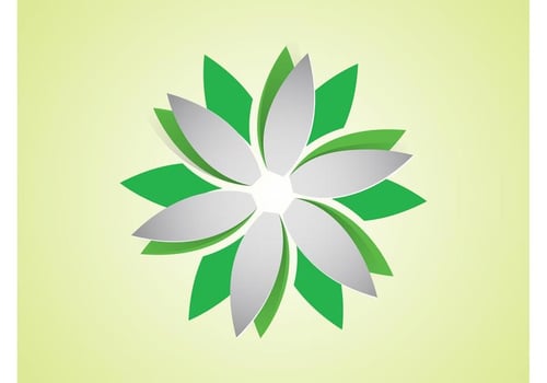 Vector Flower Logo
