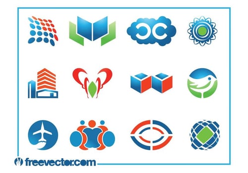 Logo Templates Set vector