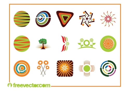 Logo Templates Pack vector