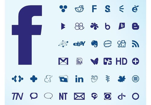 Technology Logos Graphics vector
