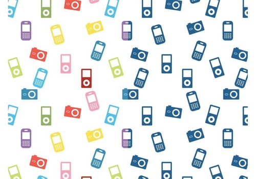 Devices Patterns Graphics vector