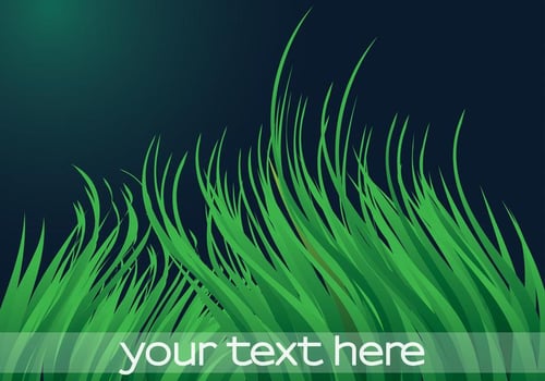 Green Grass Vector Background