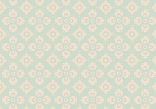 Robin Egg Blue Vintage Vector Pattern