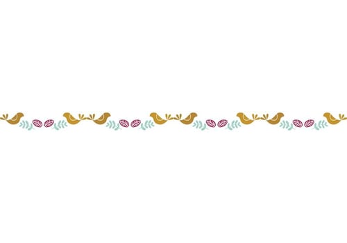 Free Floral Tag & Border Vectors