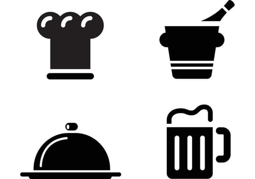 Restaurant Icon Vectors