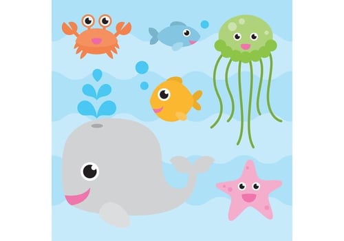 Sea Animal Vectors 