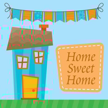 Home Sweet Home Vector 