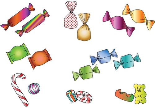 Free Vector Candy