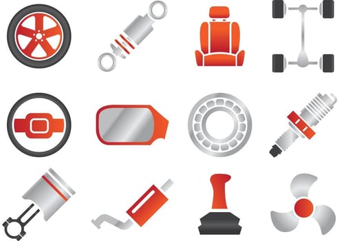 Car Part Vectors 