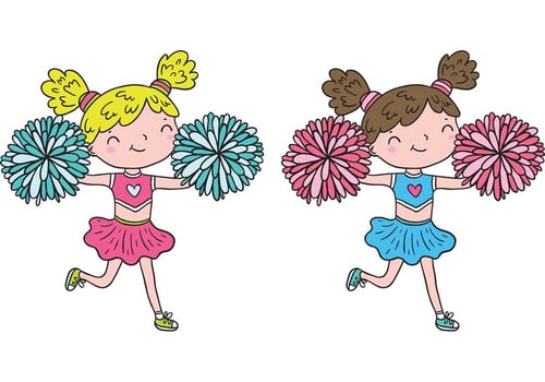 Vector Pom Poms
