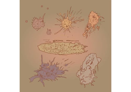 Mud Splatter Vectors 