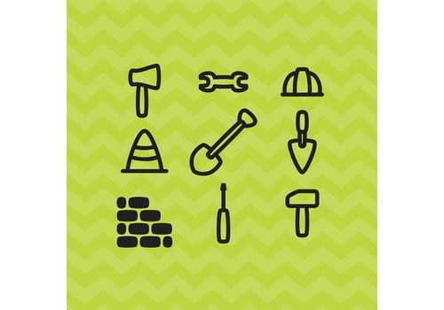 Construction Icons Vectors