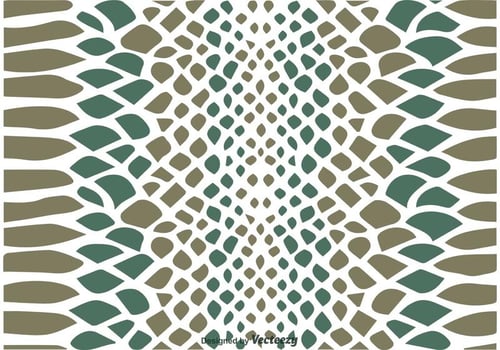 Snake Skin Vector Pattern