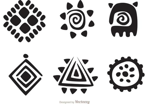 Hawaiian Tribal Vector Pack 1