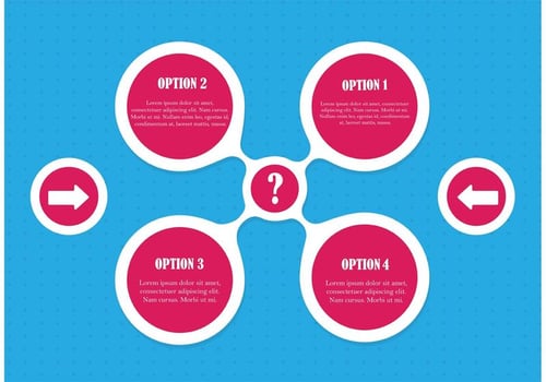 Free vector website element