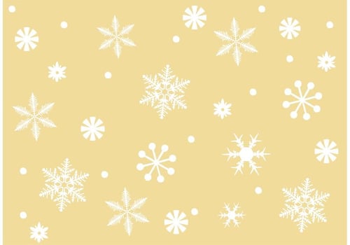 Free Vector Snowflake Background