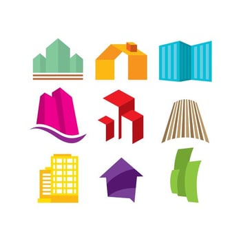 Real Estate Logos vector