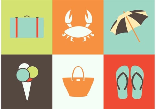 Summer Icon Vectors 