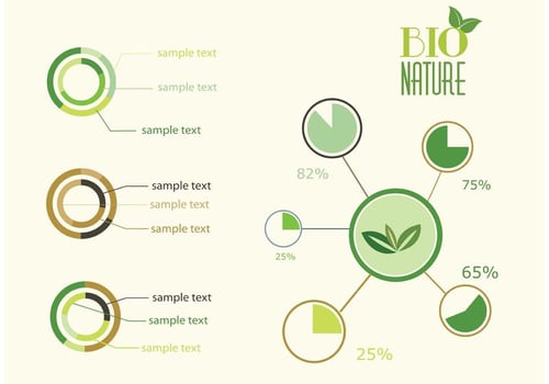 Bio Infographic Vectors 