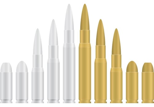 Gold and Silver Bullets vector