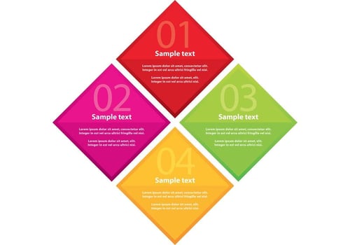 Square Steps vector