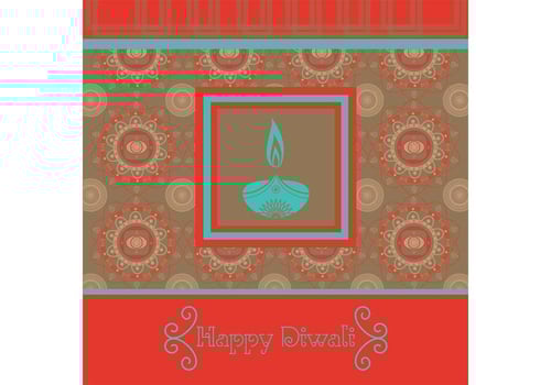 Happy Diwali Background Vector 