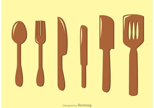 Kitchen Utensil Vectors Pack