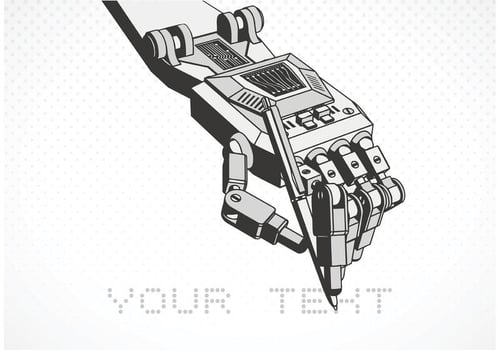 Vector Robot Hand