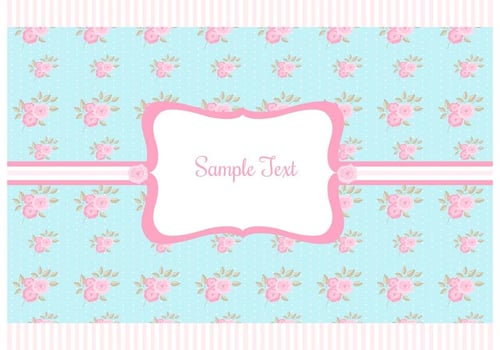 Free Shabby Chic Style Background vector