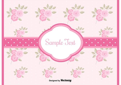Free Shabby Chic Style Background vector