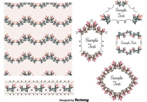 Free Vector Set Of Design Elements