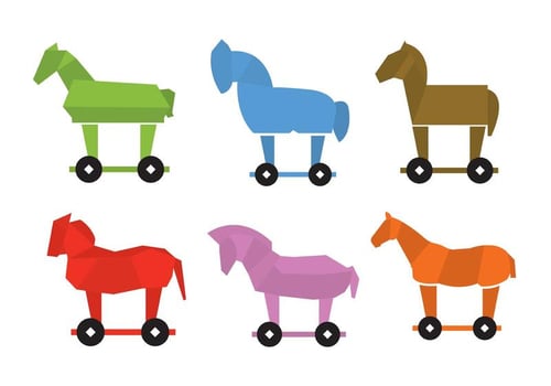Trojan Horse Collection vector