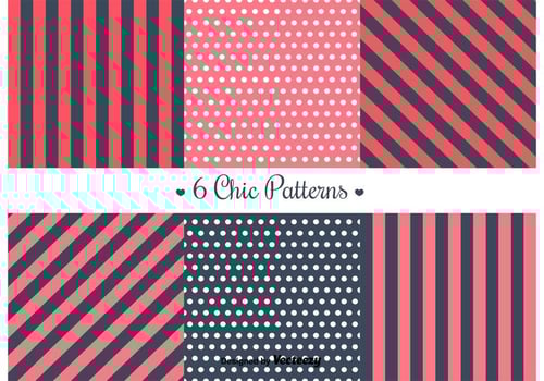 Free Retro Patterns  vector
