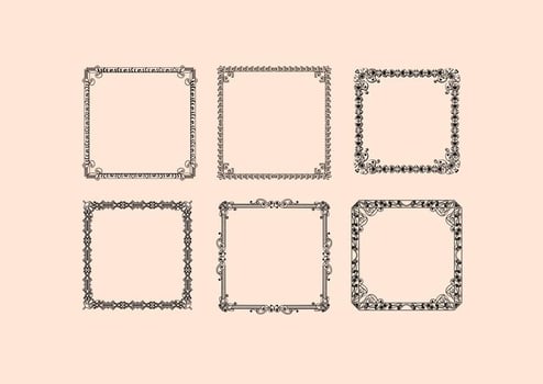 Vintage Frames Vectors