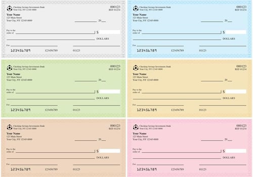 Blank Checks vector