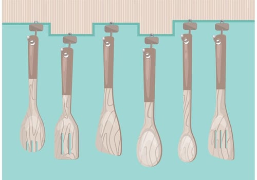 Wooden Spoon Vectors
