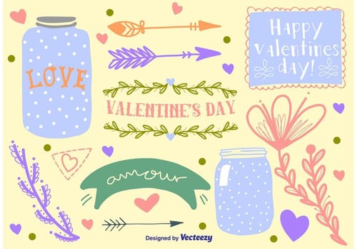 Love Cartoon Graphics vector