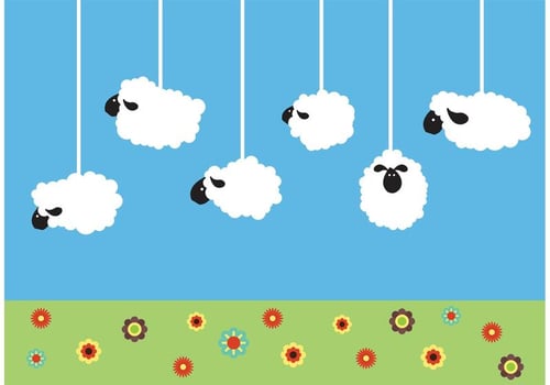 Hanging Sheep Vectors