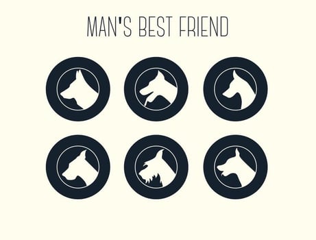 Free Vector Dog Silhouettes