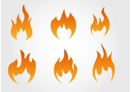 Collection of Fire Vectors
