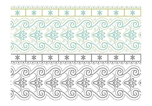 Free Paisley Border Vector