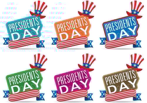 Presidents Day Vectors 