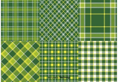 St. Patrick's Day Vector Textile Patterns