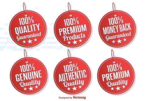 Promotional Tags  Labels vector